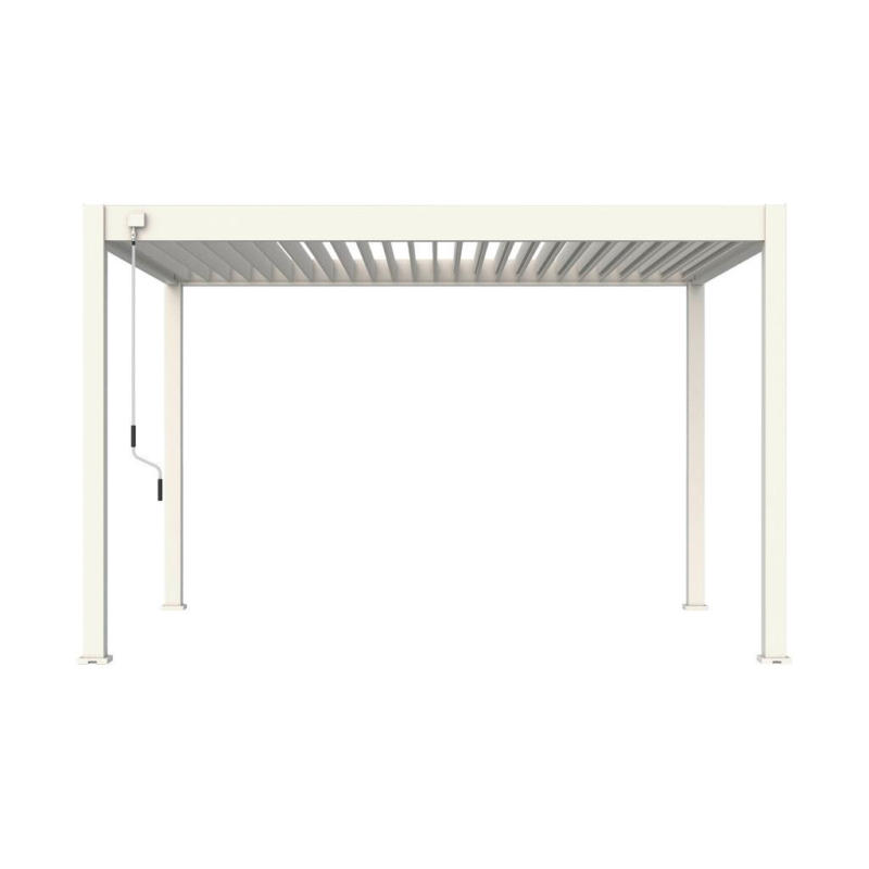 Pergola Classic 360x300 Cm Weiß Stahl