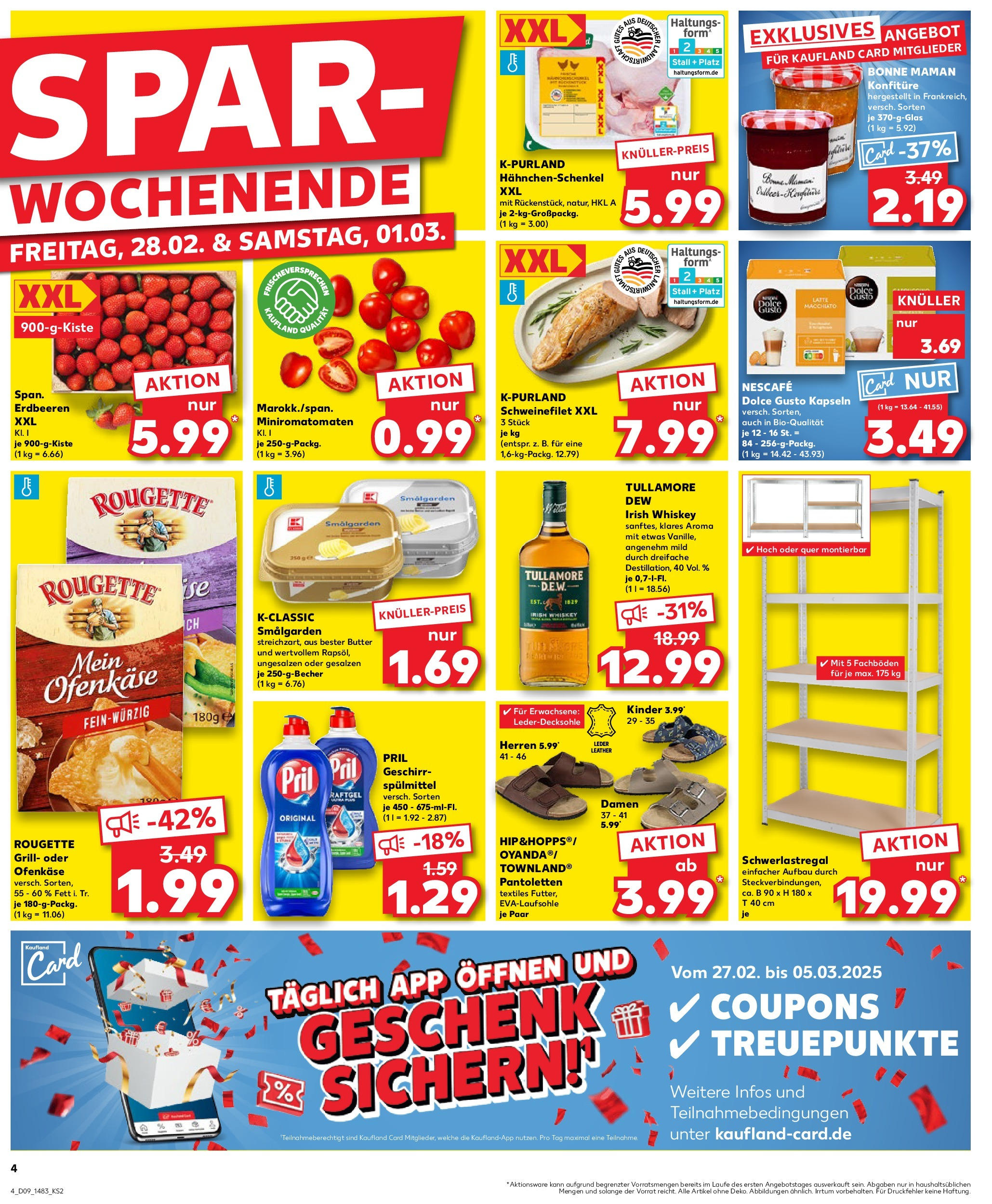 Kaufland - Frankfurt Am Main, Mainzer Landstraße 6 (ab 27.02.2025) » Angebote Online zum Blättern | Seite: 4 | Produkte: Grill, Dolce Gusto kapseln, Pril, Dolce gusto