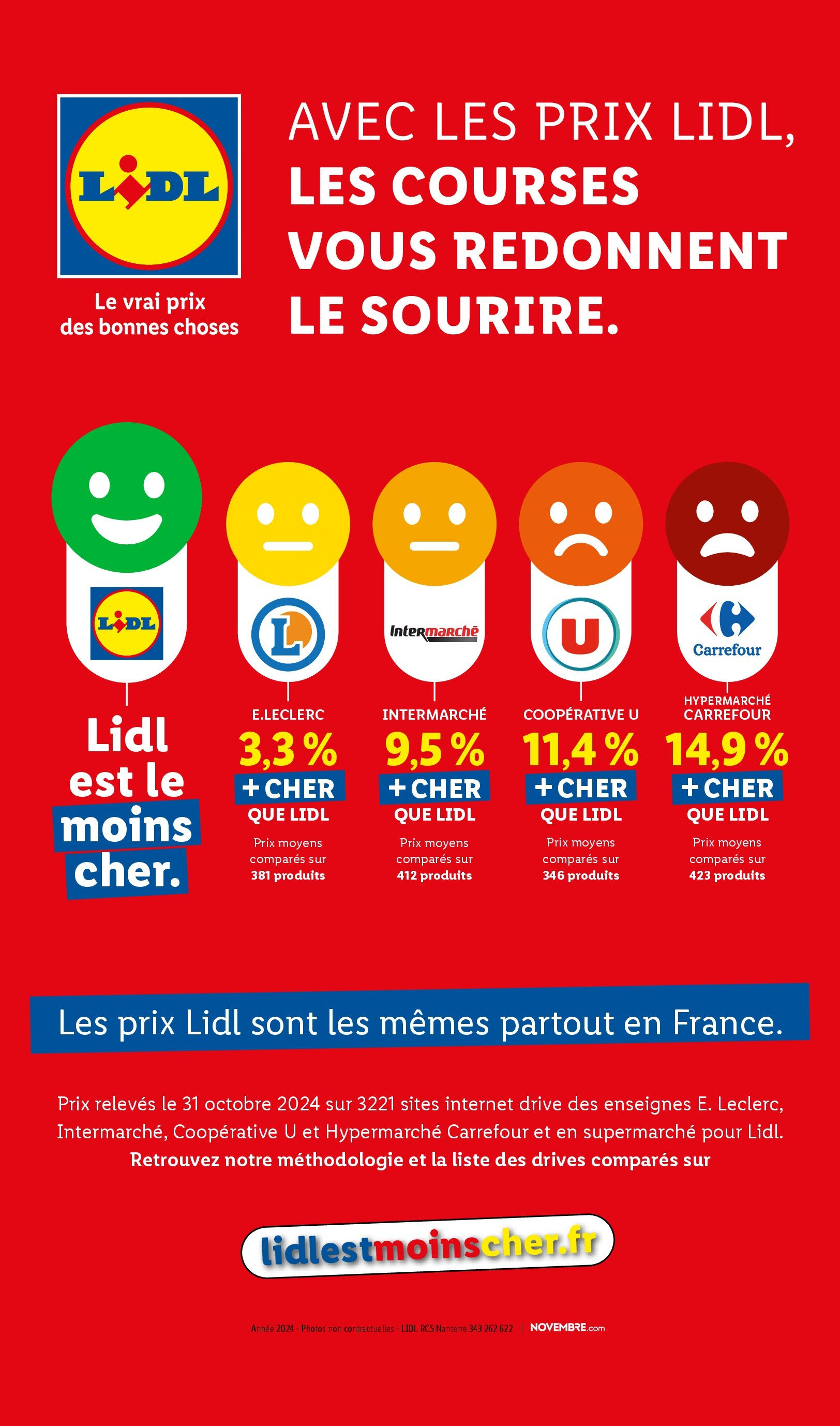 Catalogue Les bonnes affaires sont chez Lidl ! Découvrez une sélection de produits à petits prix, page 00003