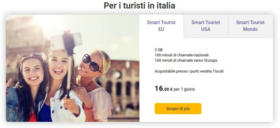 Per i turisti in italia