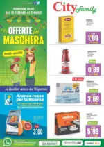 City Family Offerte in maschera - al 05.03.2025