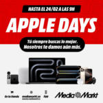 Media Markt Apple Days - hasta el 24.02.2025