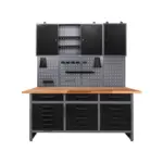 Möbelix Werkbank-set Konny B: 160 Cm Anthrazit/grau