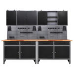 Möbelix Werkbank-set Werner B: 240 Cm Anthrazit/grau