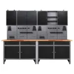 Möbelix Werkbank-set Werner B: 240 Cm Anthrazit/grau