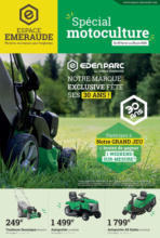 Espace emeraude Catalogue spécial motoculture - au 28.06.2025