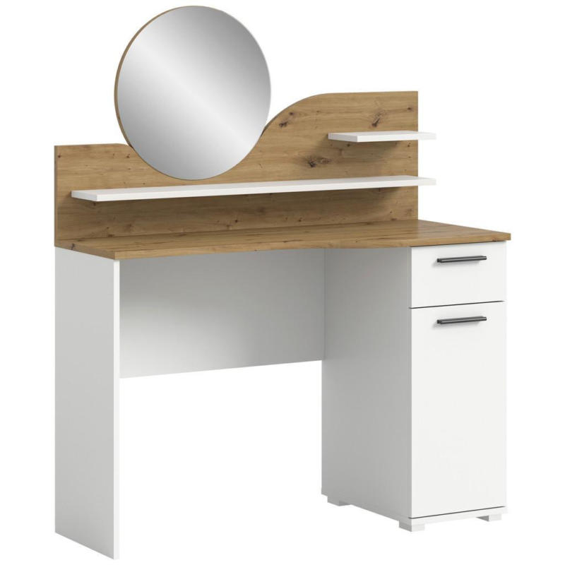 Schminktisch Vanity Weiß B: 110 Cm