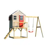 Möbelix Spielhaus Zebra Naturfarben/rot, B: 350 Cm