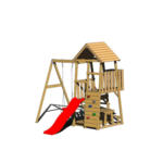 Möbelix Spielturm Gorilla Naturfarben/rot, B: 270 Cm