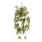 M&ouml;belix Kunstpflanze H&auml;ngepflanzen Gr&uuml;n/Wei&szlig;, 80 cm