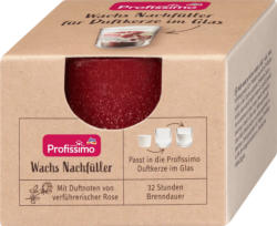 Profissimo Wachs Nachfüller für Duftgläser verführerische Rose