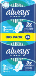 always Ultra-Binden Normal mit Flügeln, Big Pack