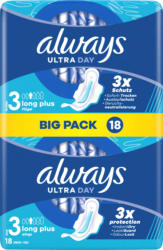 always Ultra-Binden Day Long Plus 3 mit Flügeln, Big Pack