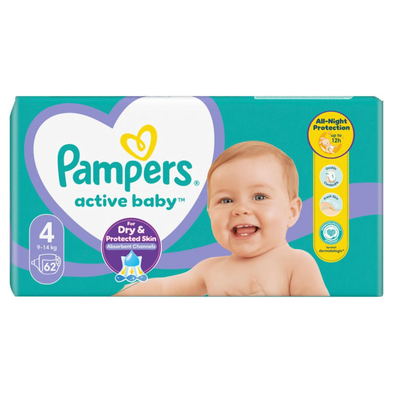 Pampers Active Baby Бебешки пелени