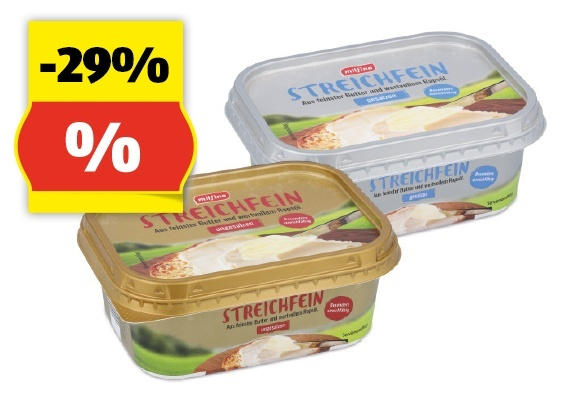 MILFINA Mischfett streichfein, 250 g