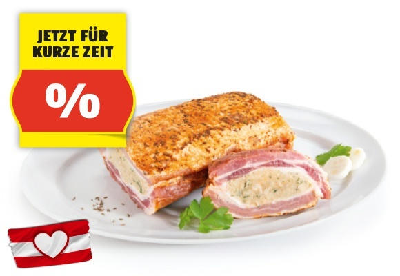 GENUSS 100% AUS ÖSTERREICH Gefüllter Schweinebauch