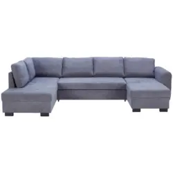 Wohnlandschaft Mit Bettkasten Malte Anthrazit