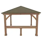 Möbelix Pavillon Devon 322,6x58,4 cm Wetterfest