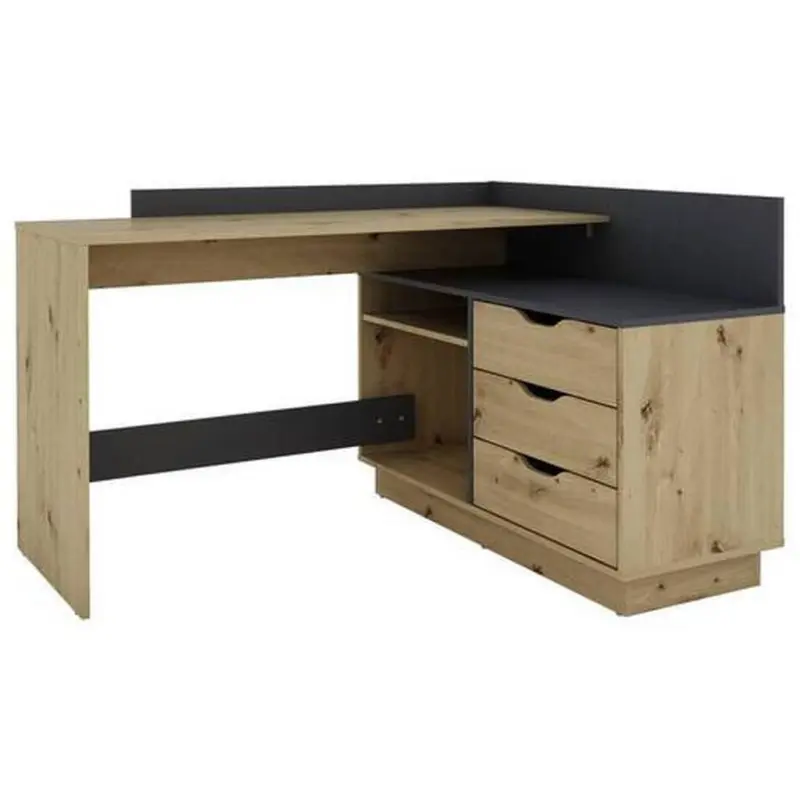 Eckschreibtisch mit Stauraum B 105cm H 84cm Belfast