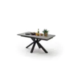 Möbelix Ausziehtisch Nagano 160 Az 160-240x76x90 cm Anthrazit