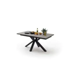 Ausziehtisch Nagano 160 Az 160-240x76x90 cm Anthrazit