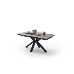 Ausziehtisch Nagano 160-240x76x90 cm Braun