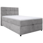 Möbelix Boxbett mit Bettkasten Catania 140x200 cm Grau
