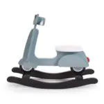 Möbelix Schaukeltier Roller Schwarz, Blaugrau, L: 70 cm