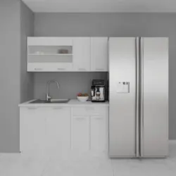 Miniküche Esilo Weiß B: 140 cm