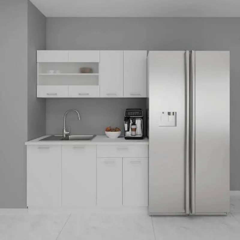 Miniküche Esilo Weiß B: 140 cm