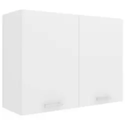 Küchenoberschrank Esilo 80 cm Weiß 2 Türen