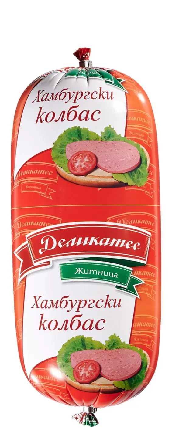 Деликатес Житница Хамбурски От деликатесната витрина