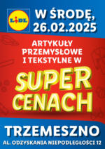 LIDL W TRZEMESZNIE Lidl – do 26.02.2025