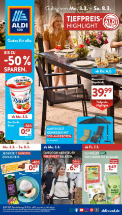 Aldi Süd Prospekt 	 gültig ab dem 03.03.2025