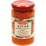 Mix Markt Ajvar scharf Gemüsezubereitung mit Paprika und Auberginen, pasteurisiert - bis 01.03.2025