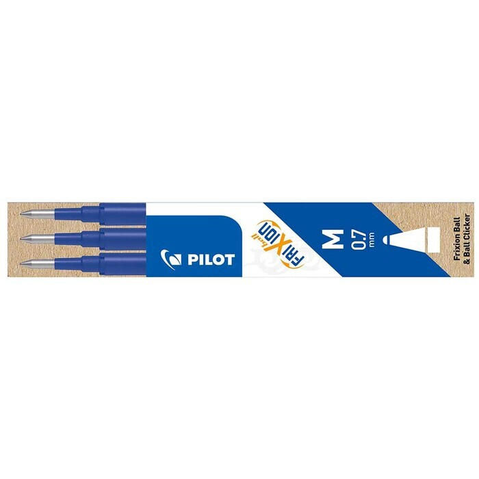 PILOT Minen FriXion Ball 0.7 mm 3 Stück blau