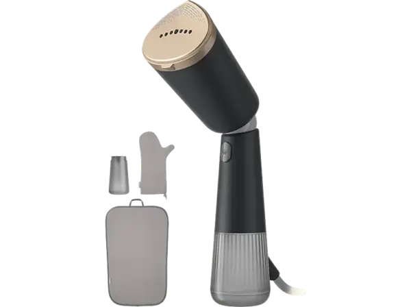 Philips STH 5030/80 Series 5000 Steamer, Dampfbürste (1400 Watt, 120 ml Wassertank, Dunkelgrau/Gold)