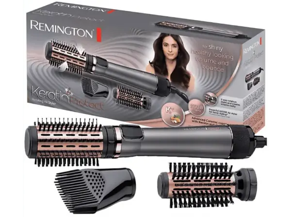 Remington AS8810 Rotierender Warmluftbürste Grau/ Rosé, 1000 Watt