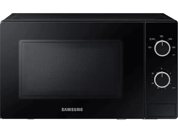 Samsung MS20A3010AL/EG Solo-Mikrowelle (700 Watt, Freistehend, 20 l, Schwarz)