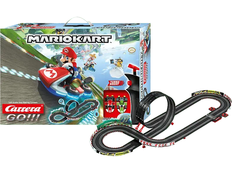 CarREra Go!!! Mario Kart 8 Rennbahn, Mehrfarbig