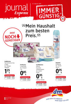 Vorschau von dem Prospekt - dm drogerie markt - dm: Journal Express gültig ab 26.02.2025