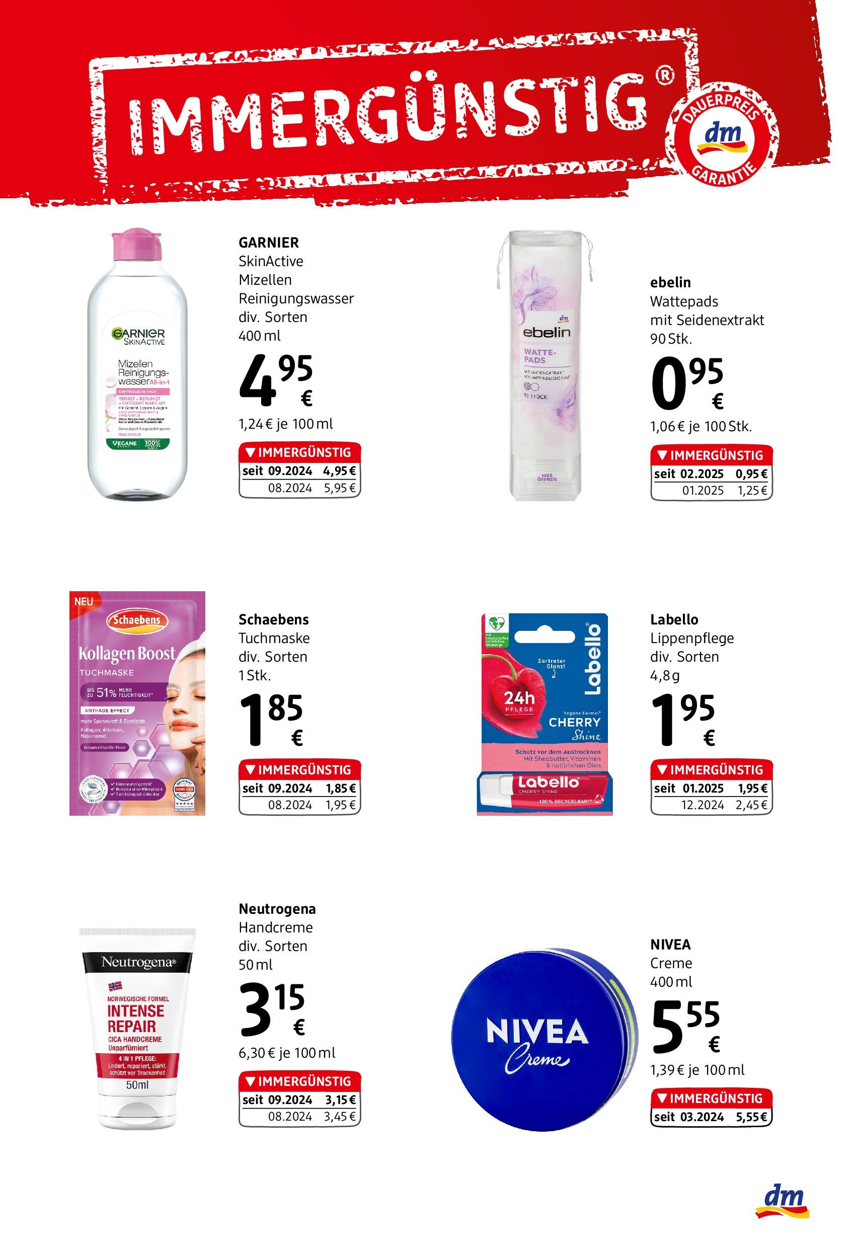 dm drogerie markt Flugblatt Februar 2025  von 27.02.2025 - Aktuelle Angebote | Seite: 2 | Produkte: Parfüm, Creme, Handcreme