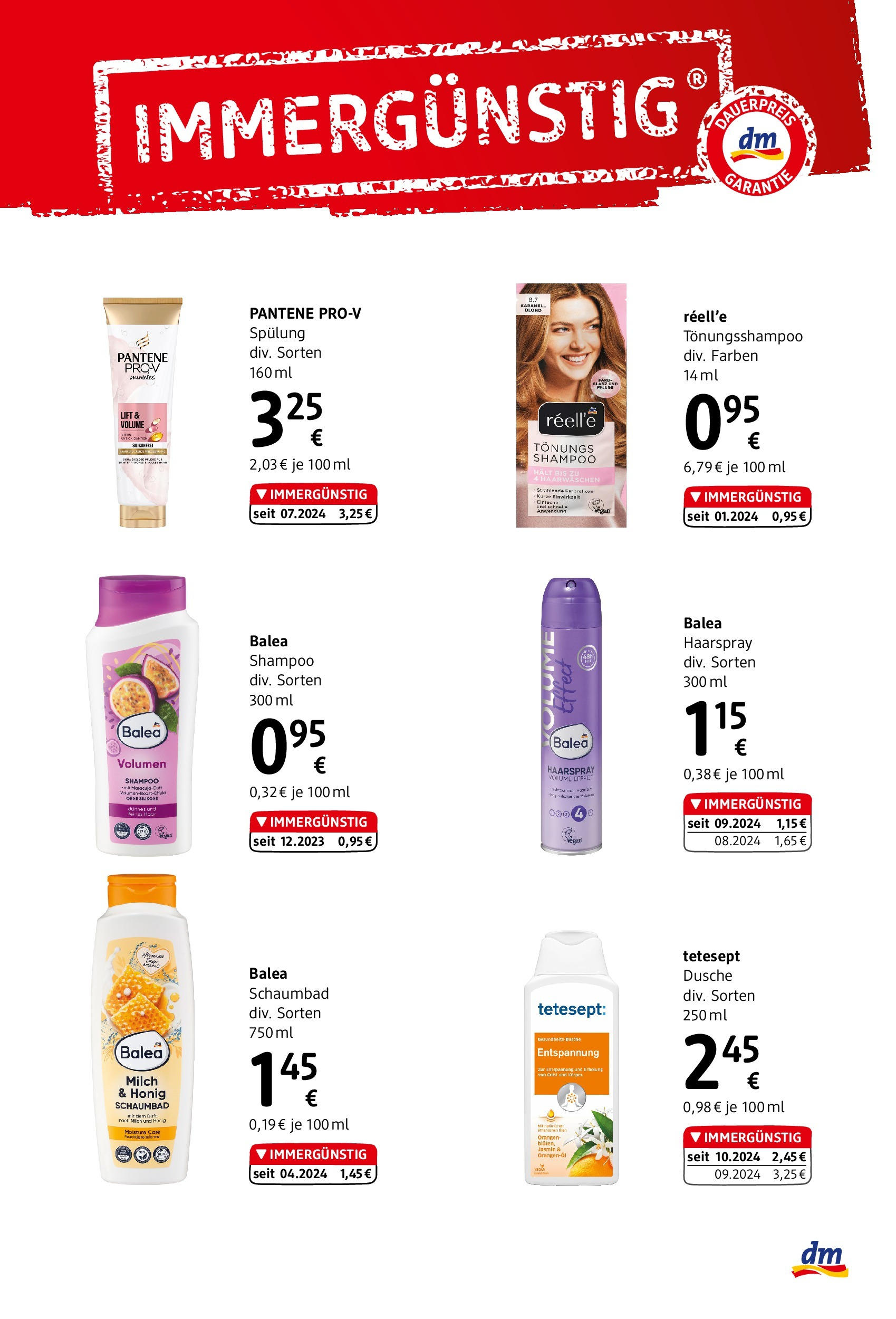 dm drogerie markt Flugblatt Februar 2025  von 27.02.2025 - Aktuelle Angebote | Seite: 3 | Produkte: Dusche, Duft, Spülung, Orangen