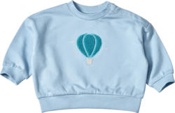 ALANA Sweatshirt mit Heißluftballon-Applikation, blau, Gr. 62