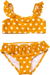 PUSBLU Bikini mit Punkte-Muster, gelb, Gr. 98/104