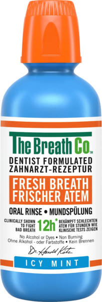 The Breath Co Mundspüllung Frischer Atem Icy Mint