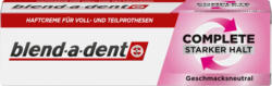 blend-a-dent Haftcreme Complete geschmacksneutral