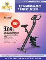 E.Leclerc Sports E.Leclerc Sports LES IMMANQUABLES HIVER - au 08.03.2025