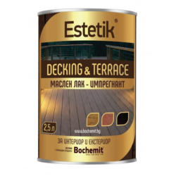 Лак импрегнант Bochemit Estetik Decking & Terrace палисандър 2,5л