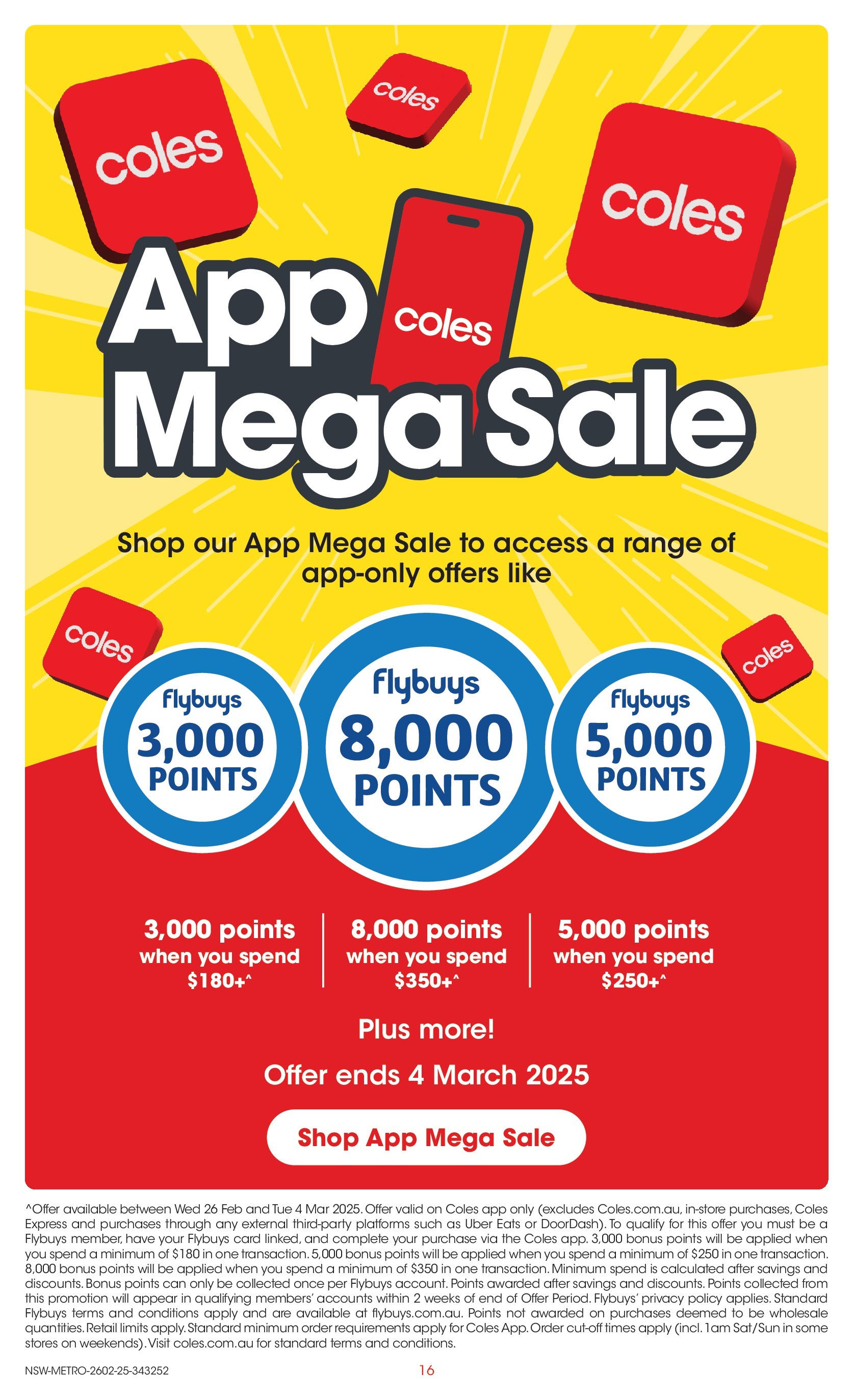 ﻿﻿Coles catalogue valid from 25/02/2025 > Online Australia | Page: 16 | Products: Platforms